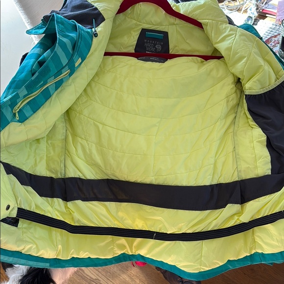 Striped Green Women's Jacket - Picture 5 of 7